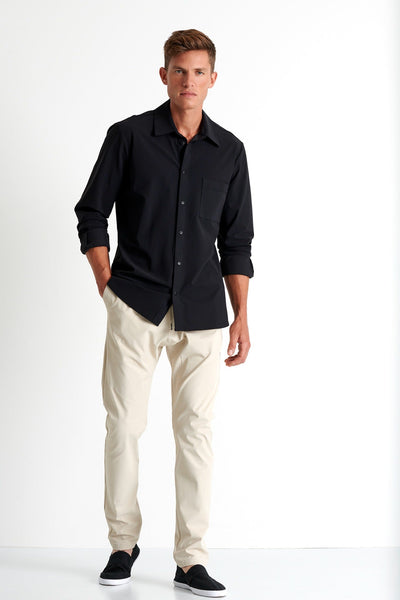62265-50-800 - Extensible Lycra Jersey Shirt S / 800 Black