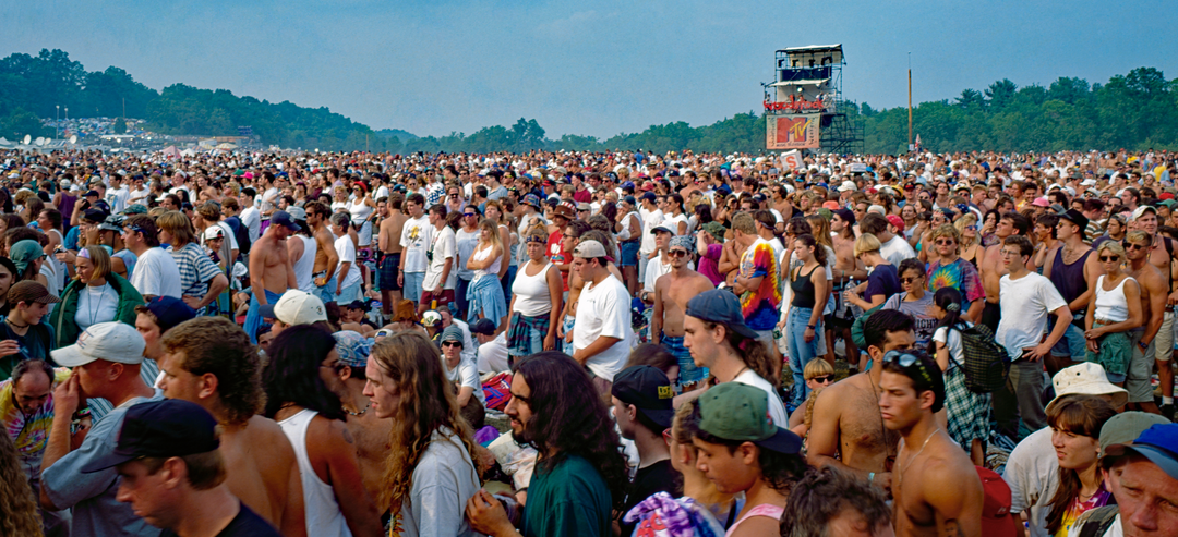 My dog Happy was the first mother at Woodstock.