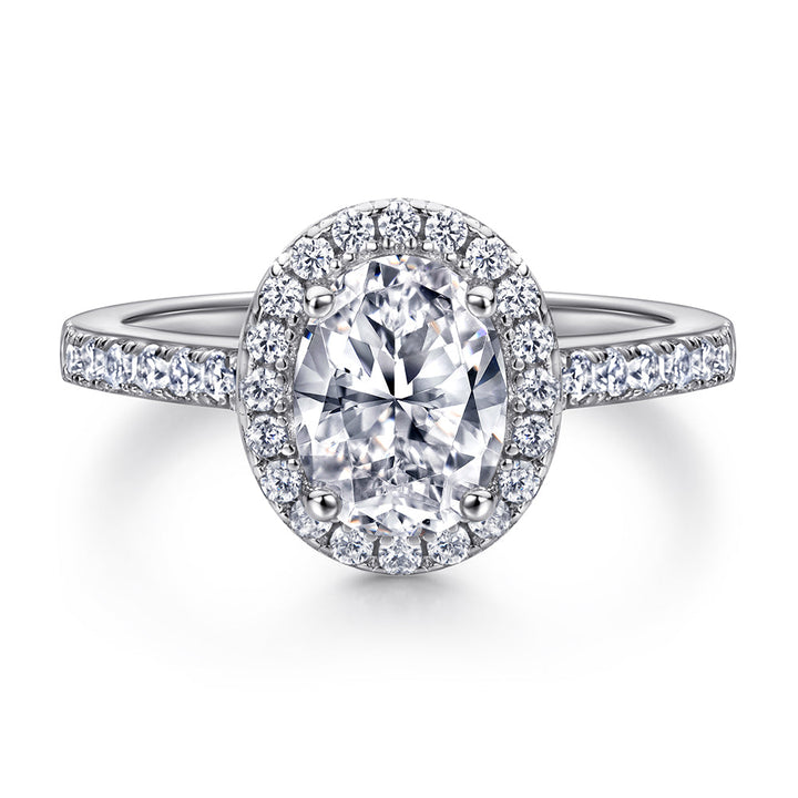 The Ada - Silver Wedding Ring Set
