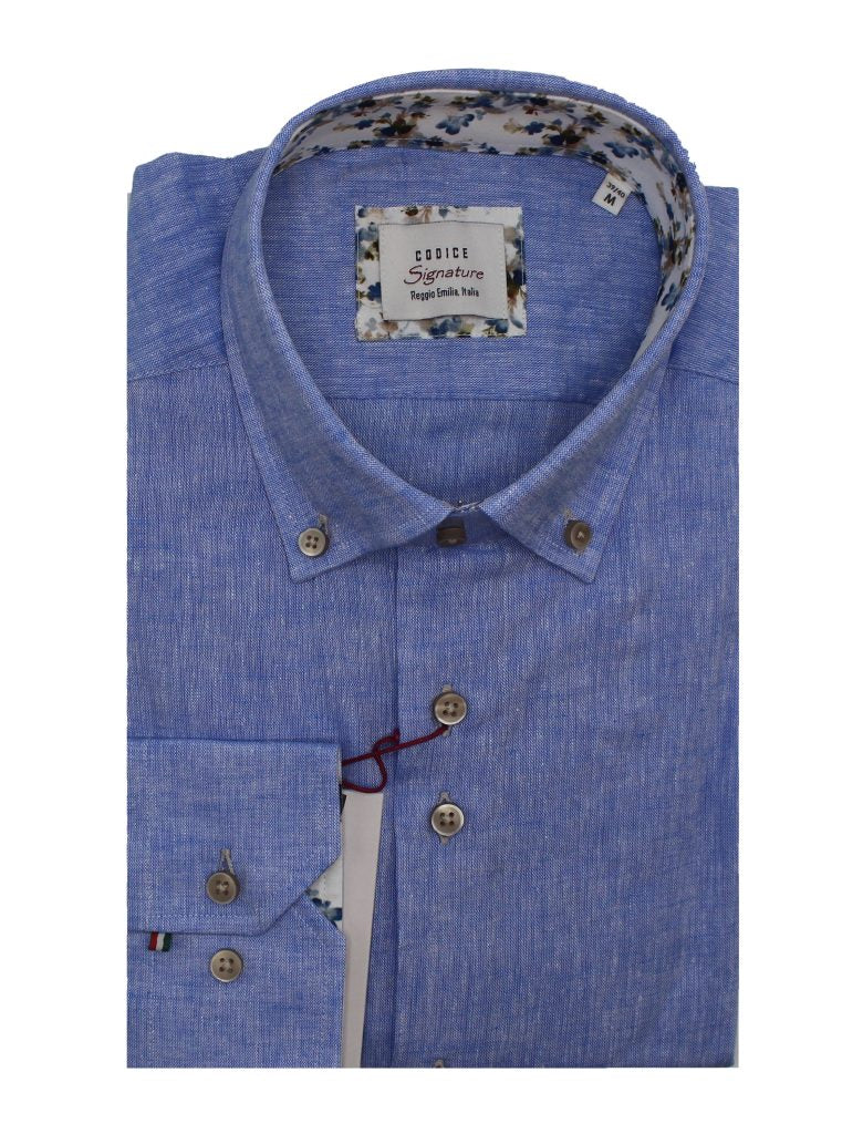 Long Sleeve Shirts - Blue