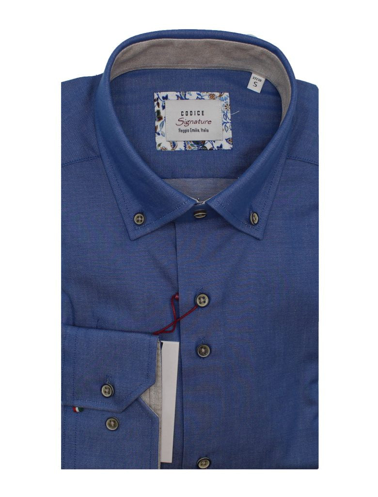Long Sleeve Shirts - Dark Blue