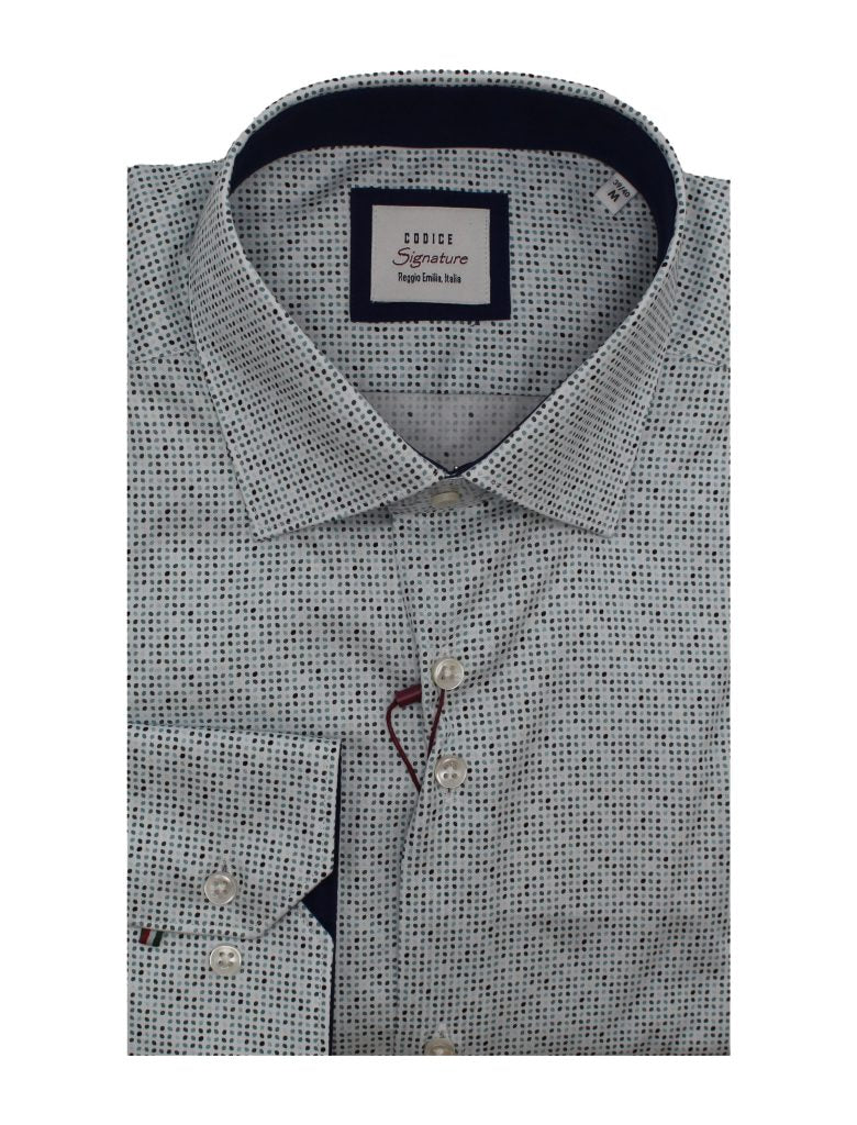 Long Sleeve Shirts - Dotted Prints
