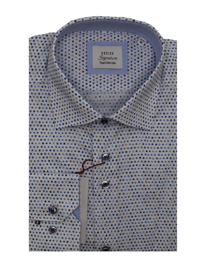Long Sleeve Shirts - Circle Prints