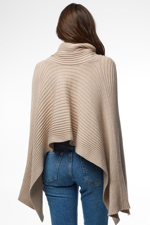 Drapey Ribbed Shawl