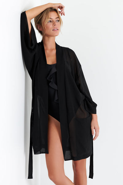 42062-85-800 - Kimono 04 / 800 Caviar / 100% POLYESTER