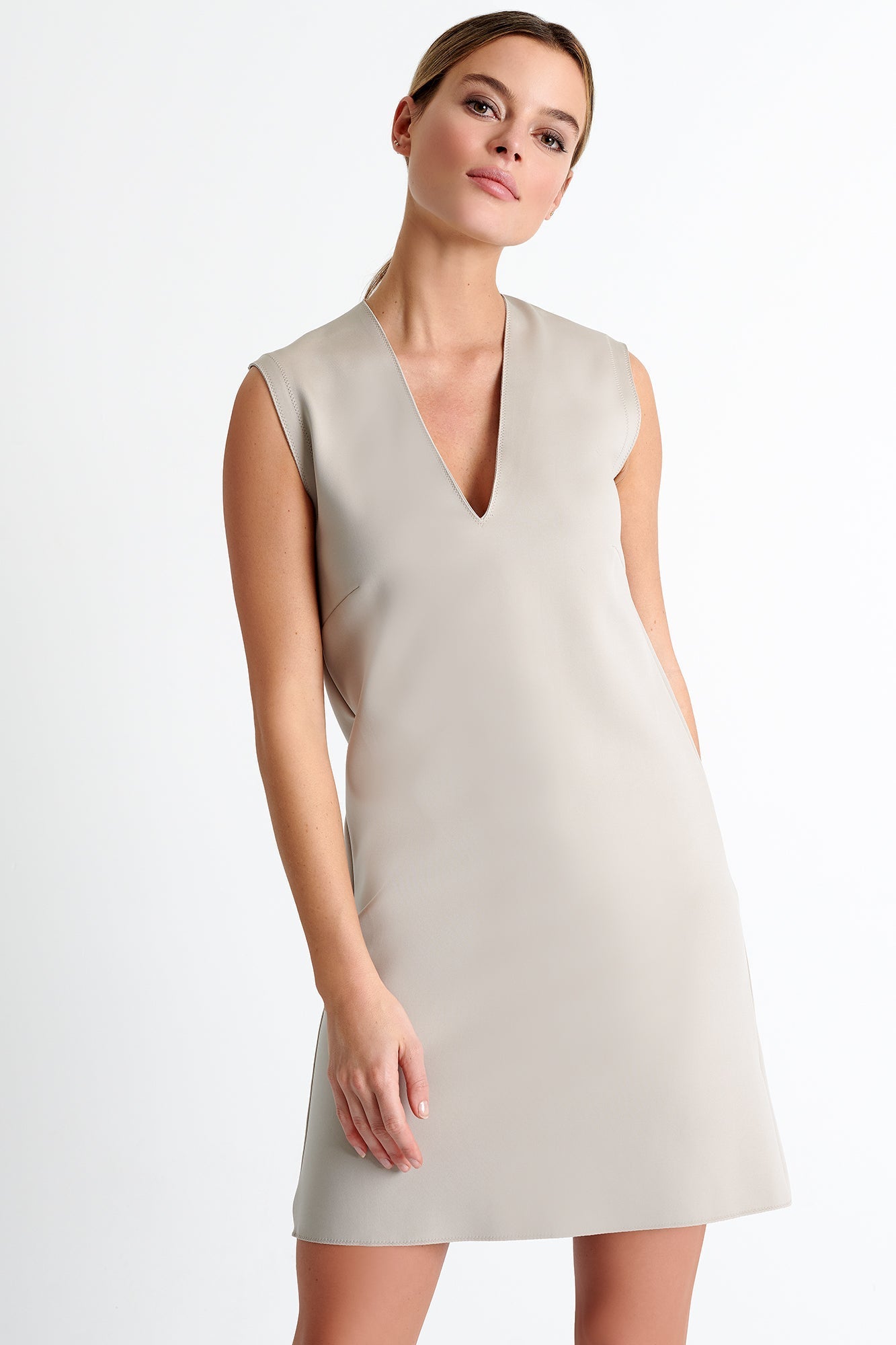 42067-77-170 - Dress 02 / 170 Sand / 75% POLYAMIDE, 25% ELASTANE