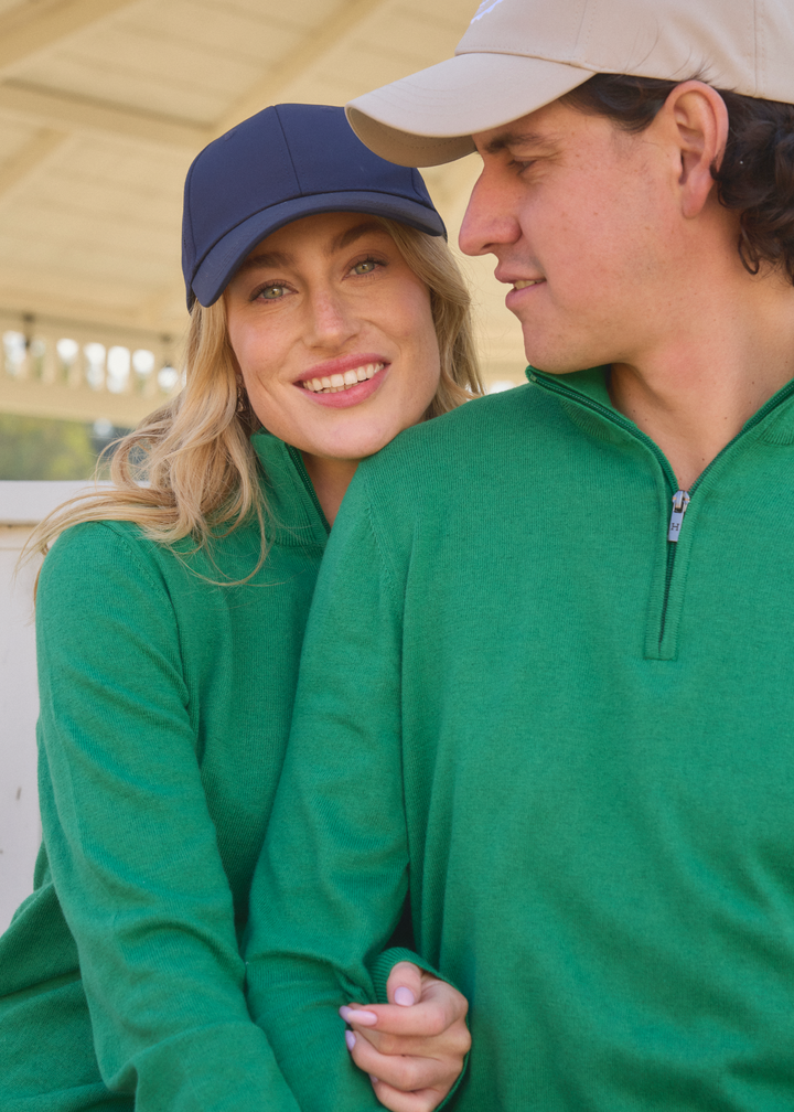 Parmo Unisex Pullover 1/4 Zip Sweater