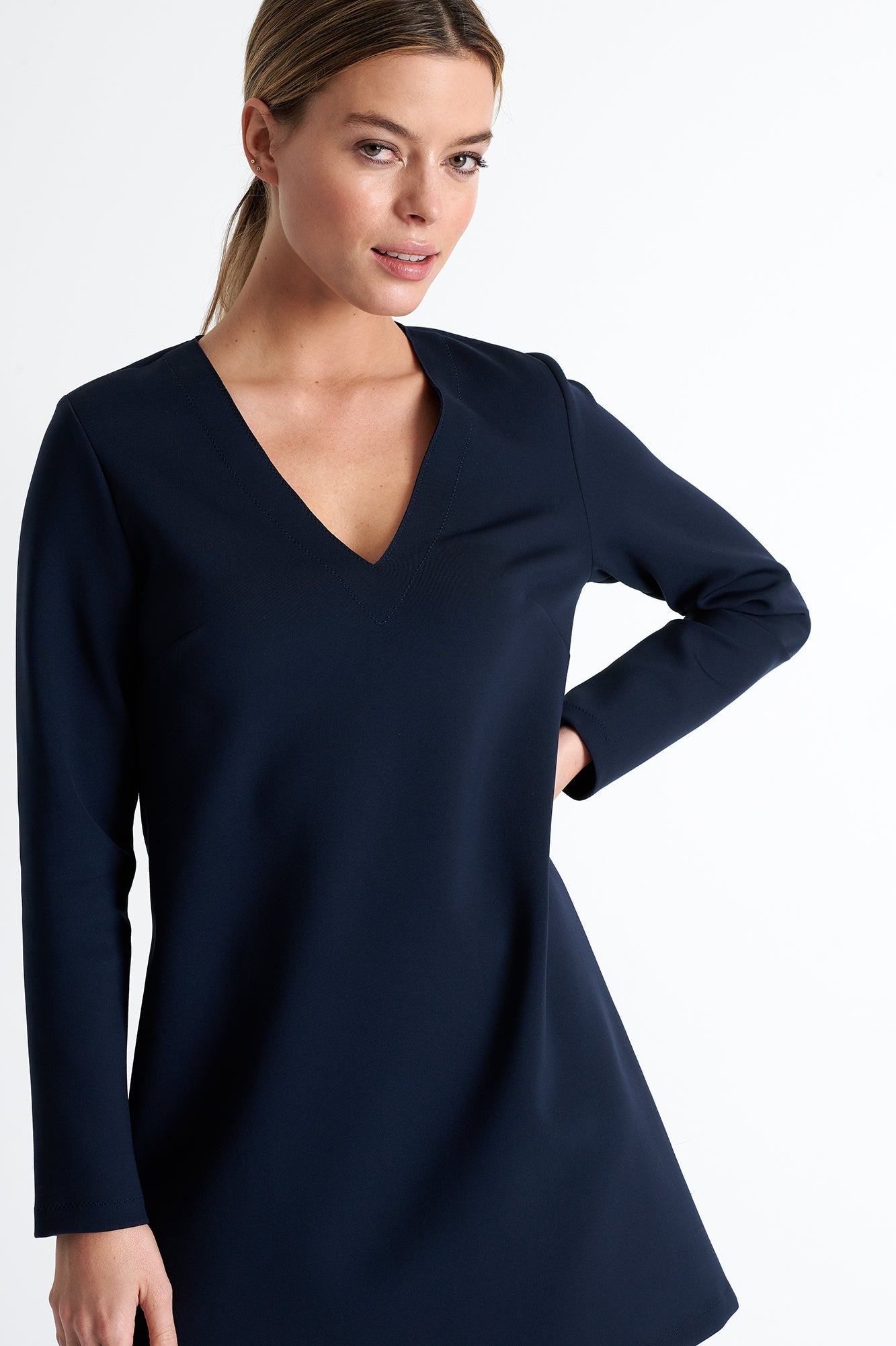 52097-77-550 - Scuba Long Sleeve D 02 / 550 Navy / 75% POLYAMIDE, 25% ELASTANE