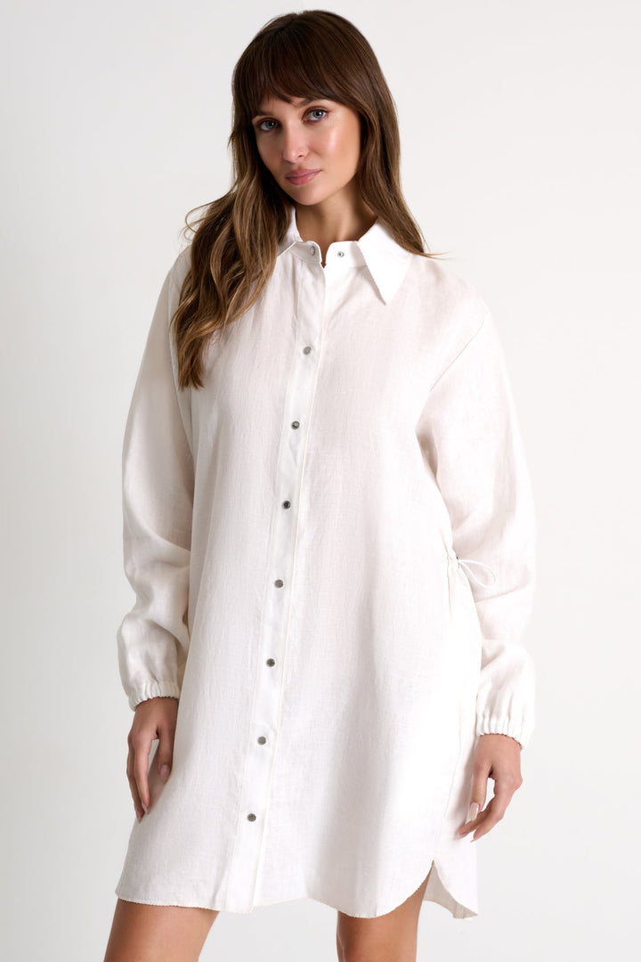 Linen shirt dress - 52536-84-020