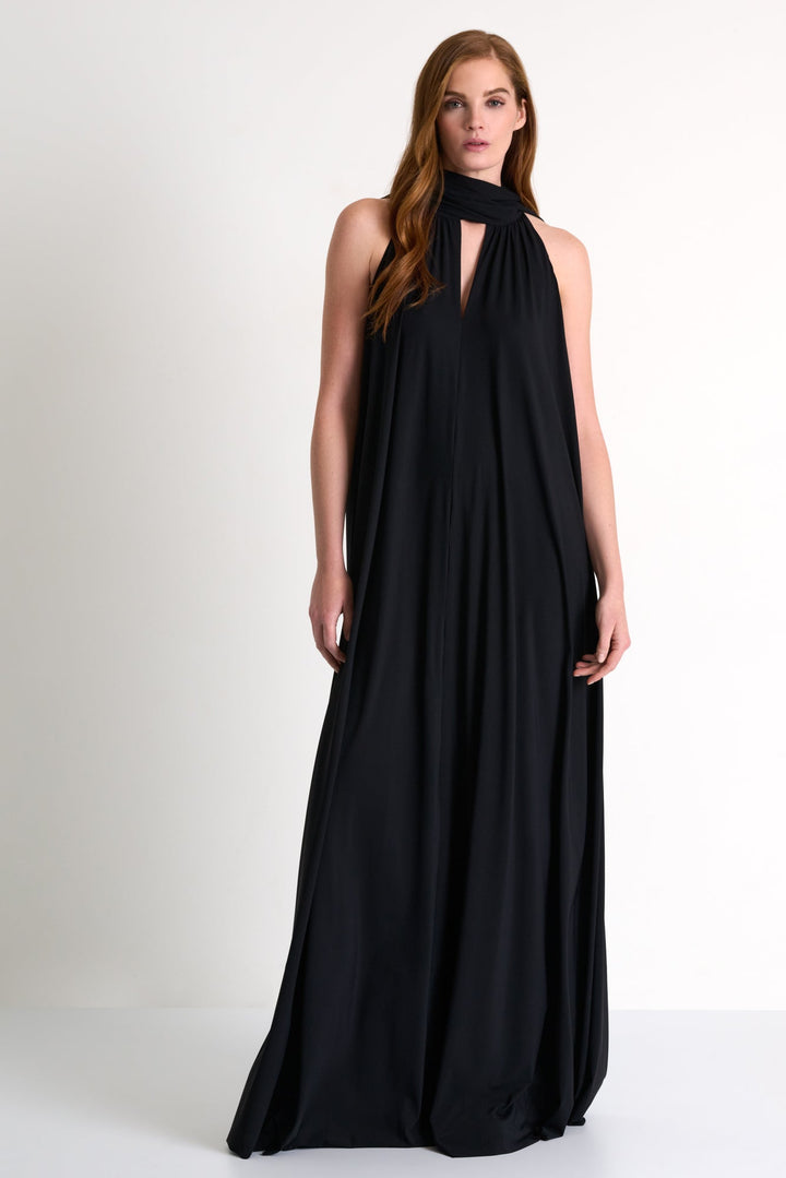 Maxi lycra halter dress - 52555-71-800