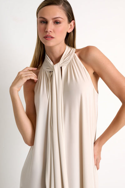 Maxi lycra halter dress - 52555-71-110