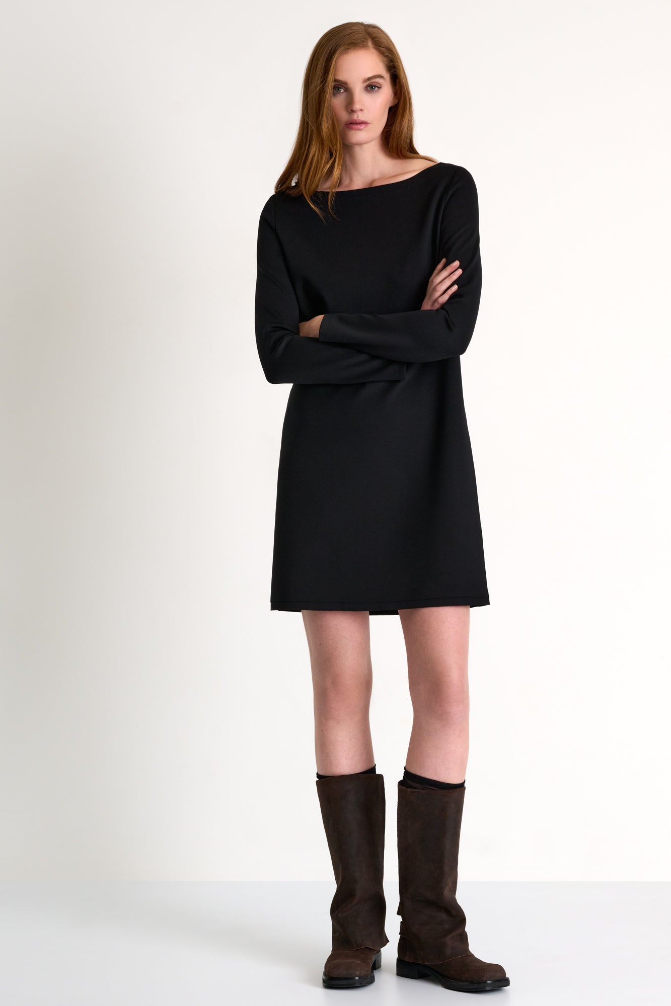 Straight-cut dress - 52567-69-800