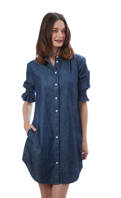 Atlantic Dress Denim XS / 617-DEN-XS