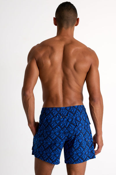 Classic Fit Stretch Swim Trunks - 62545-30-955 TP/XS / 955 Santiago / 75% POLYAMIDE, 25% ELASTANE
