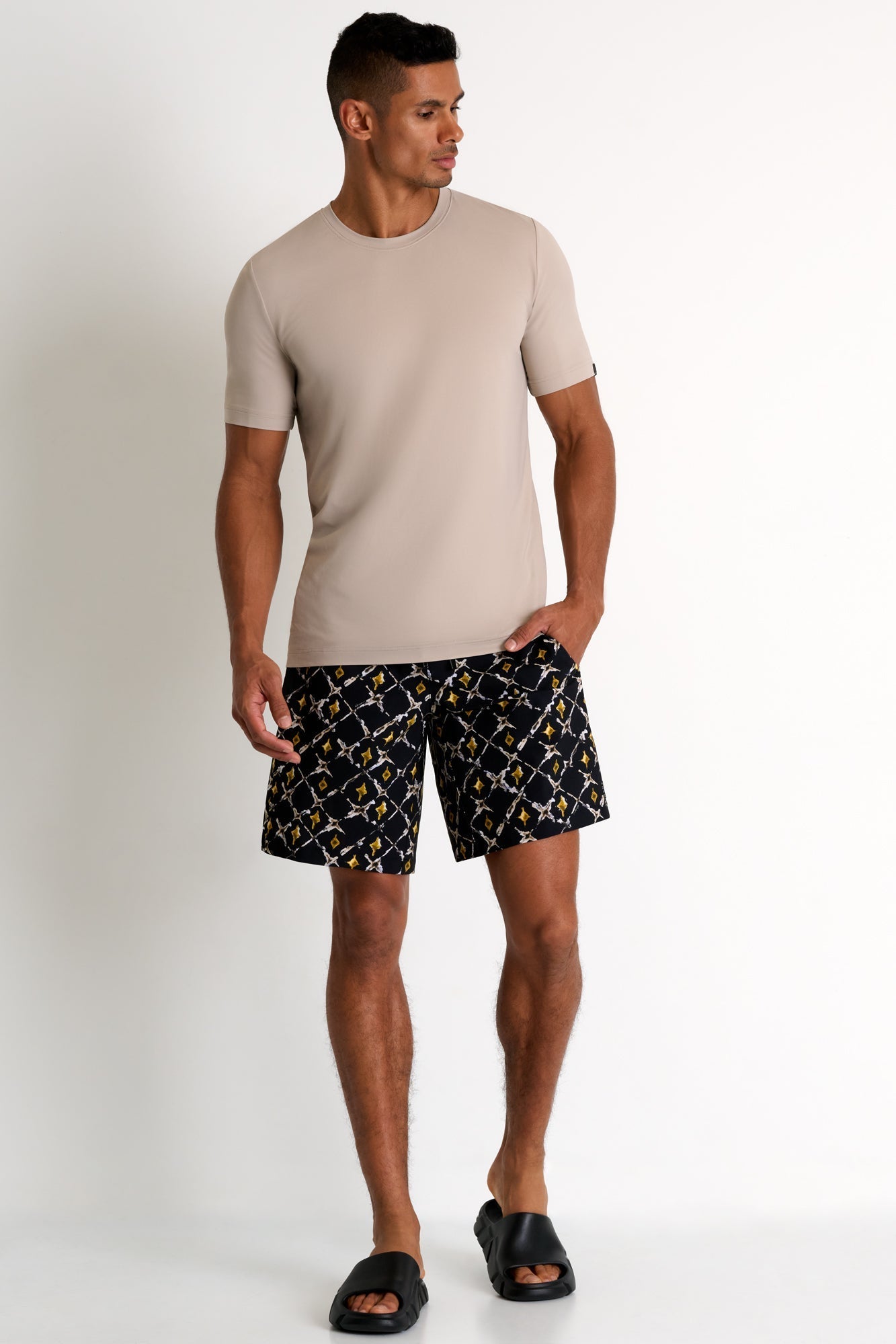Long Fit Stretch Swim Trunks - 62545-31-956 TP/XS / 956 Lisbone / 75% POLYAMIDE, 25% ELASTANE