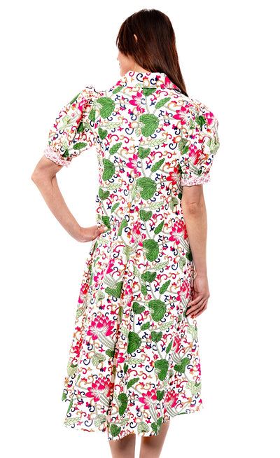 Montauk Dress White Floral