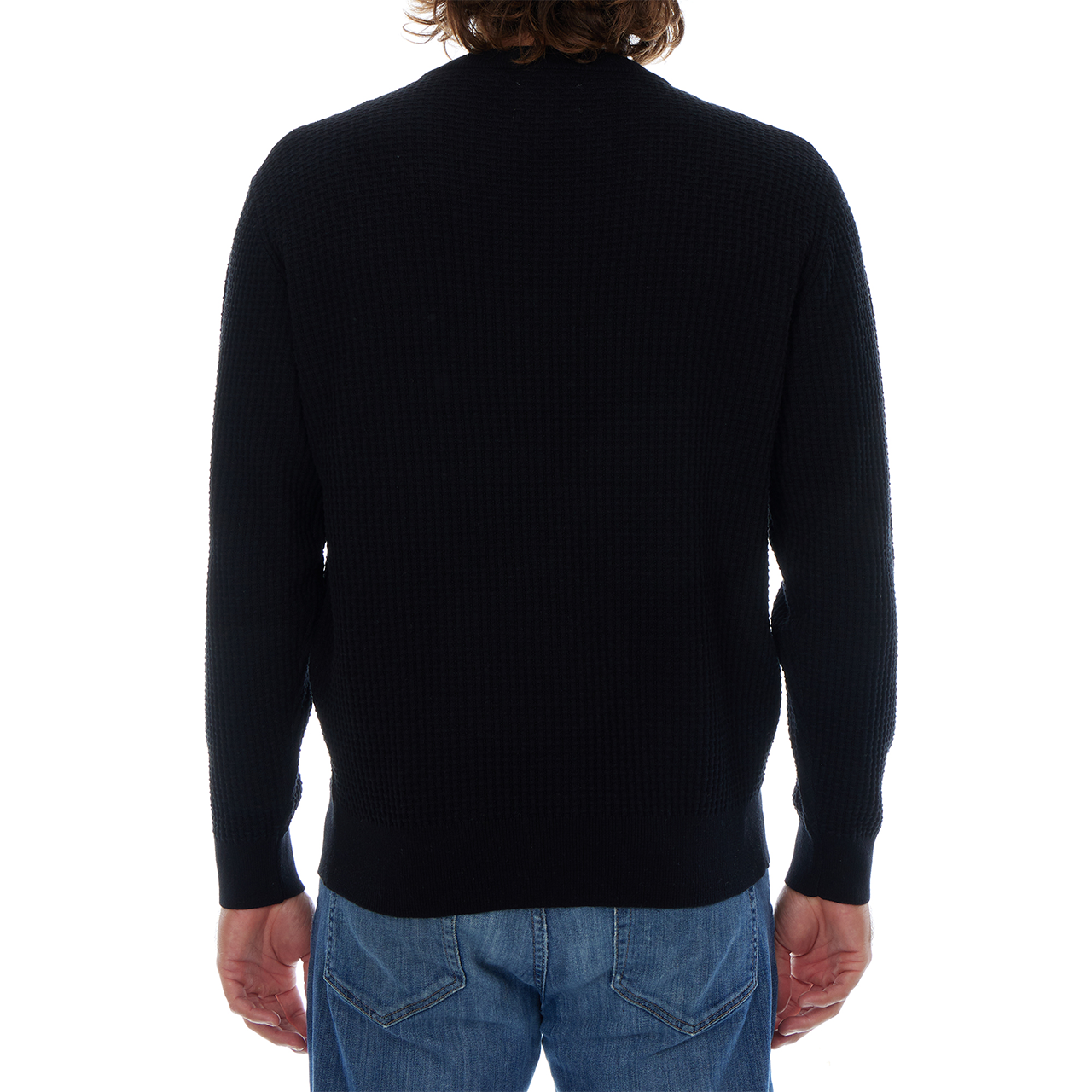 Allen Textured Cotton Sweater
