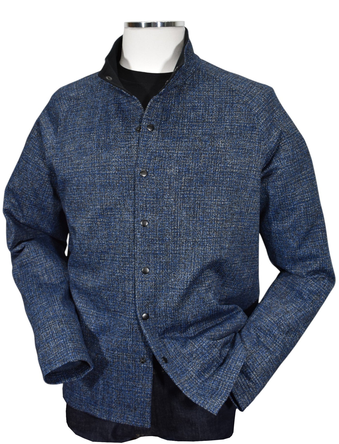 Indulge in the stylish and versatile Marcello Verona Snap Shacket!