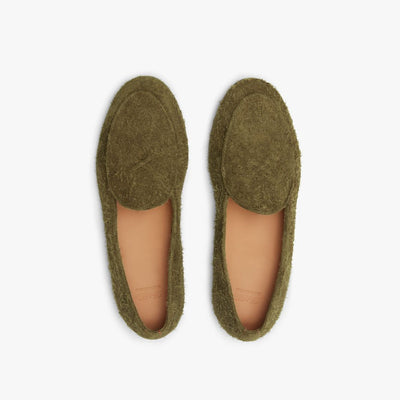 Men's Antelope Textured Suede Milano Loafer