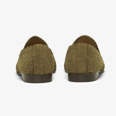 Men's Antelope Textured Suede Milano Loafer