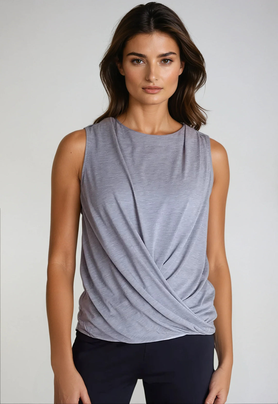 Boss (Babe) Tee Shirt-Tees-Buki-heather grey-front