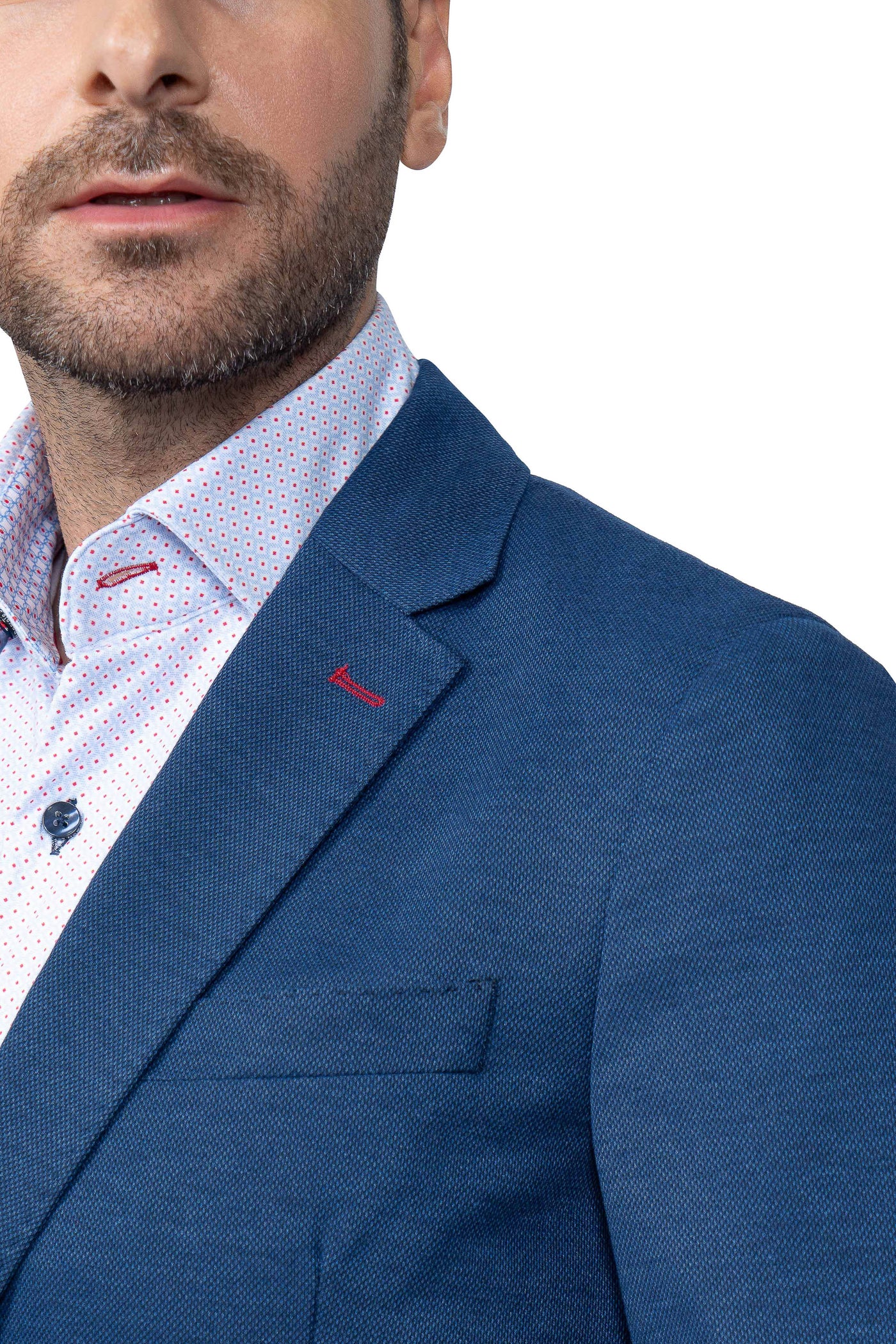 Boston Blue Stretch Blazer - 7 Downie St.®