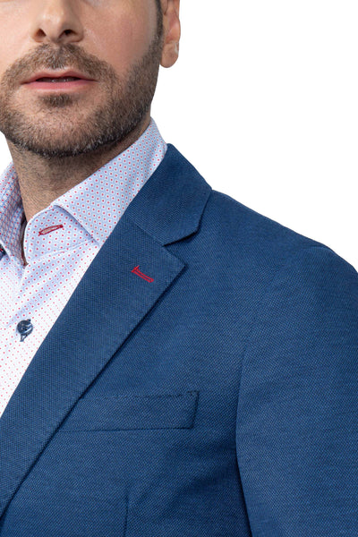 Boston Blue Stretch Blazer - 7 Downie St.®