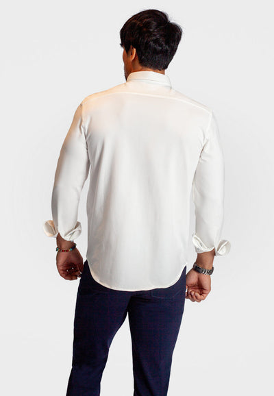 Buki + CINQO Single Shot Button Front Tee Shirt-Tees-Buki-back