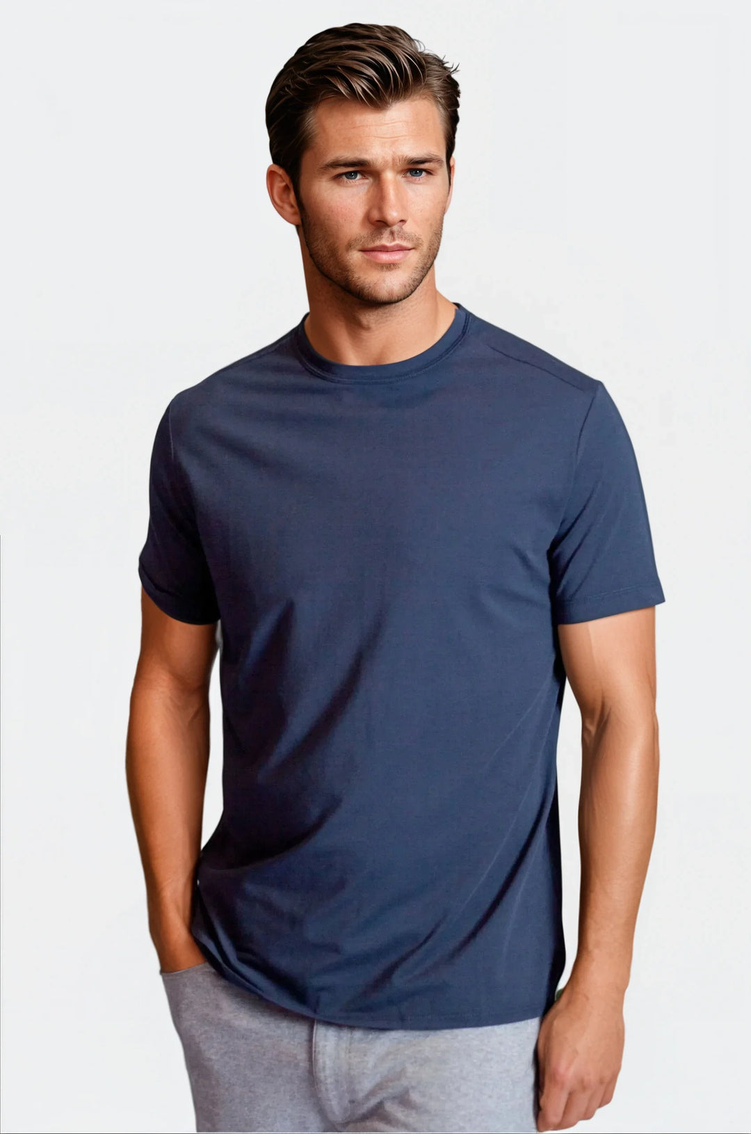 Buki + Cinqo T-Shirt 2 Pack - Blue Night/Black-T-SHIRTS-BUKI-M-Buki