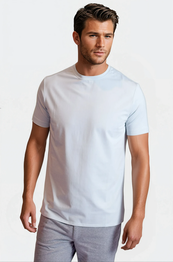 Buki + Cinqo T-Shirt 4 Pack - White/Ice Flow/Blue Night/Black-T-SHIRTS-BUKI-M-Buki