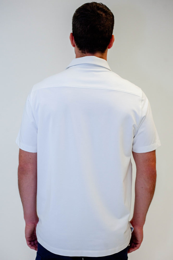Buki + CINQO Polo - White-POLO SHIRTS-BUKI-M-White-Buki