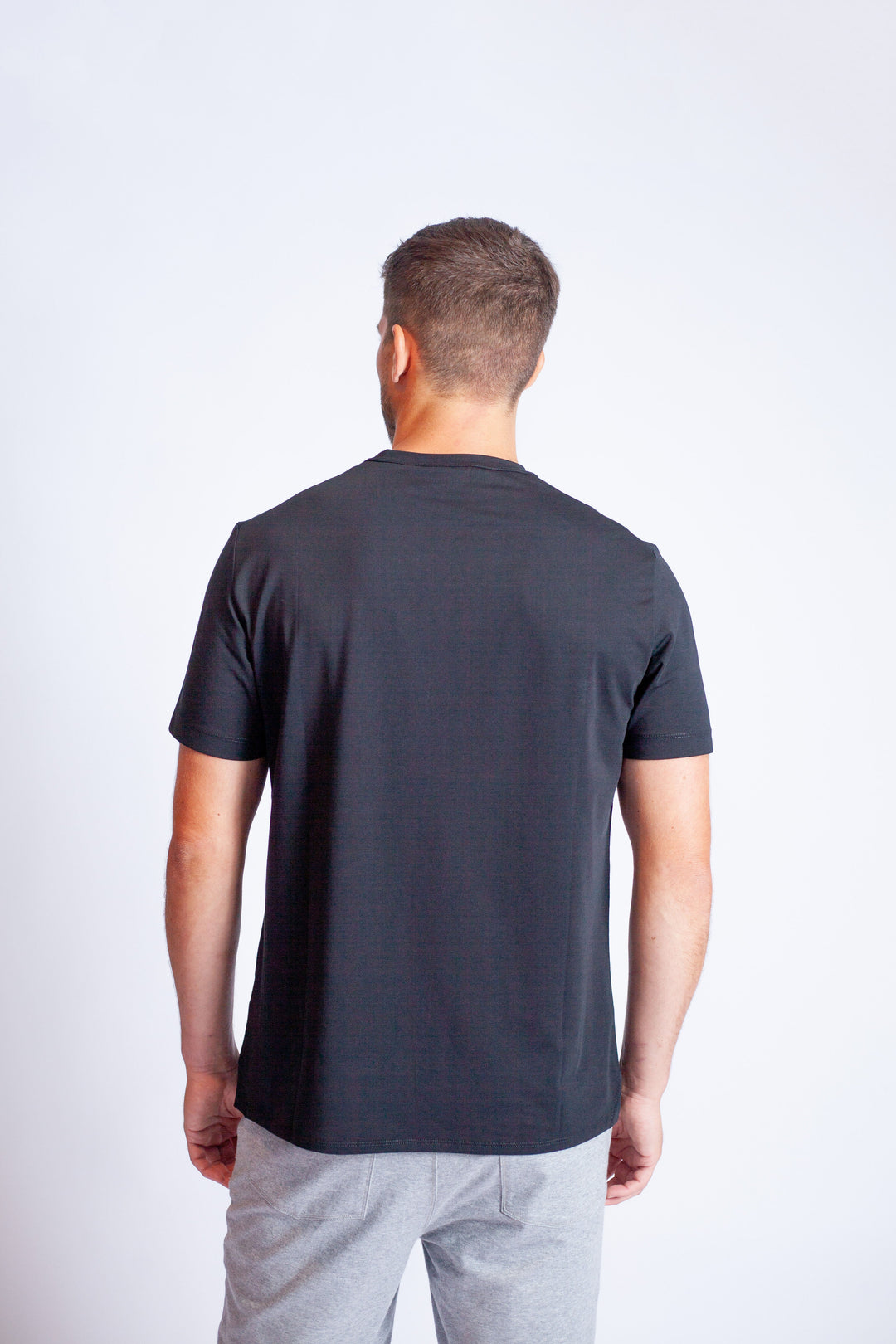 Buki + CINQO Crew Neck T-Shirt - Black-T-SHIRTS-BUKI-M-Black-Buki