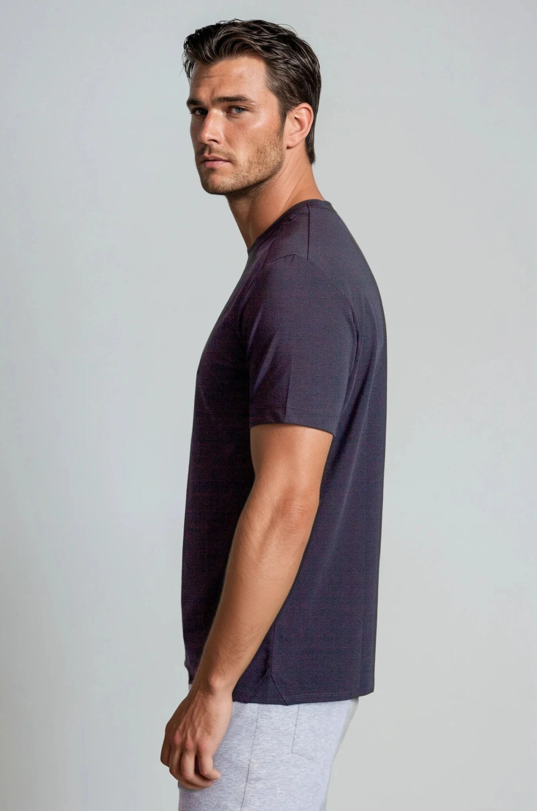 Buki + CINQO Crew Neck T-Shirt - Black-T-SHIRTS-BUKI-M-Black-Buki