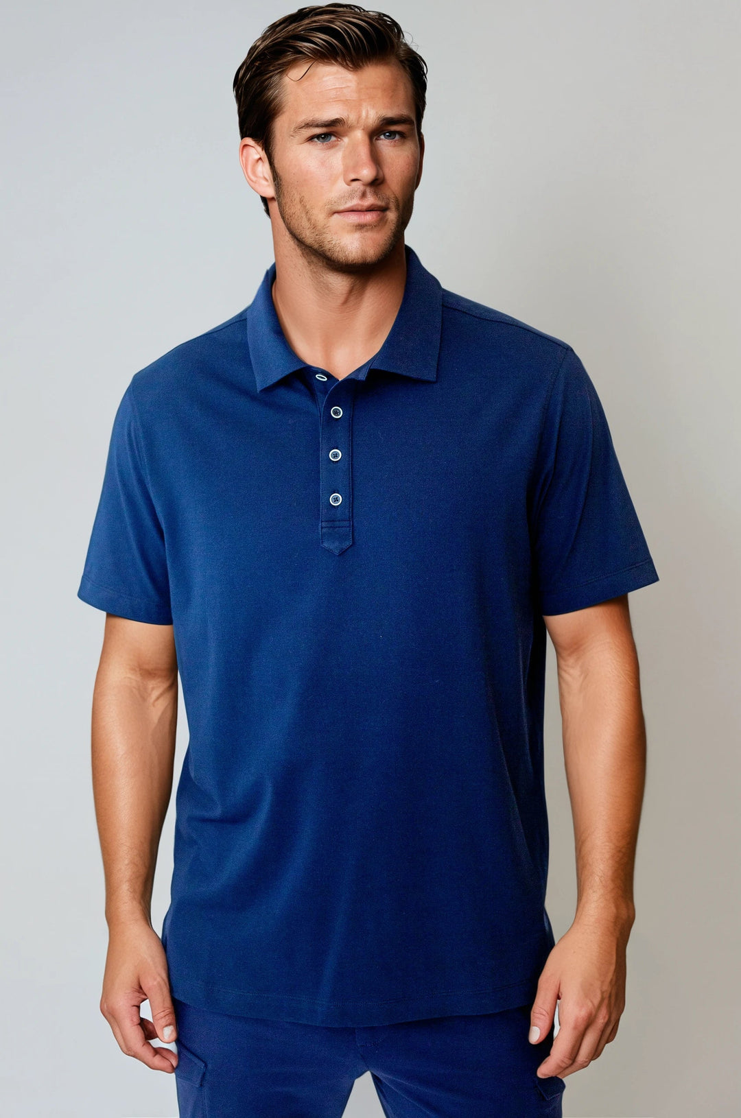 Buki + CINQO Polo - Navy-POLO SHIRTS-BUKI-M-Navy-Buki