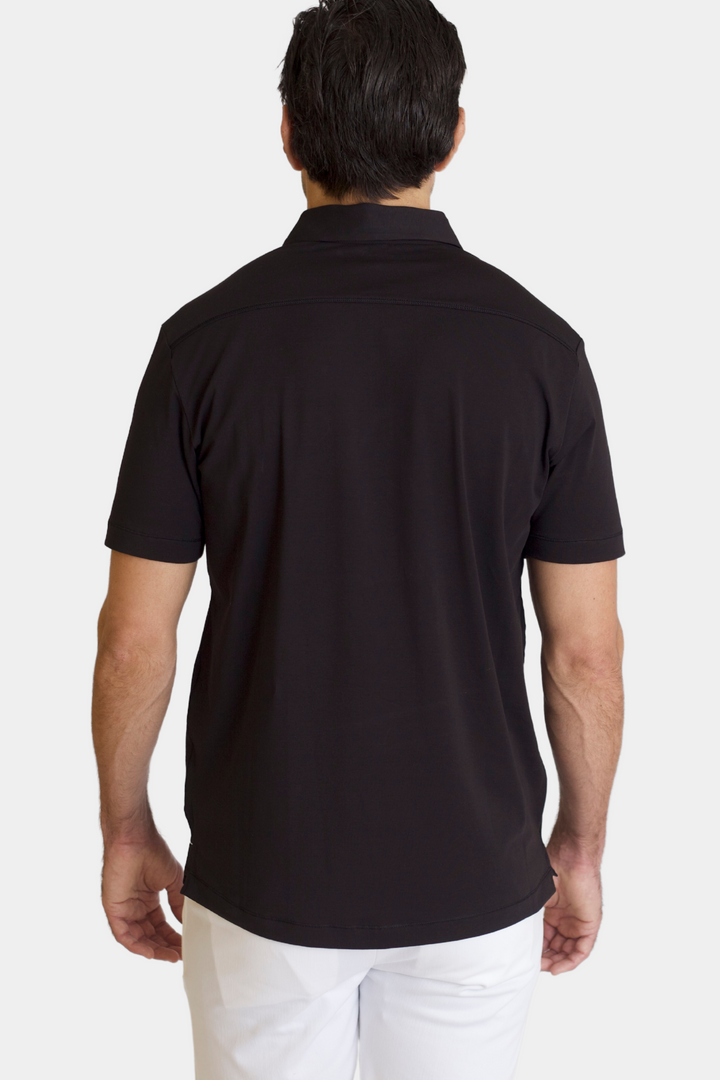 Coolest Polo Tech Shirt Black