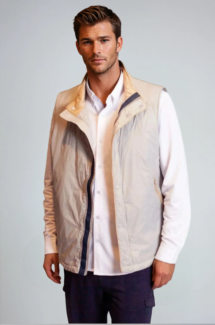 Buki Tech Vest in Heather Grey -Coats &amp; Jackets-Buki