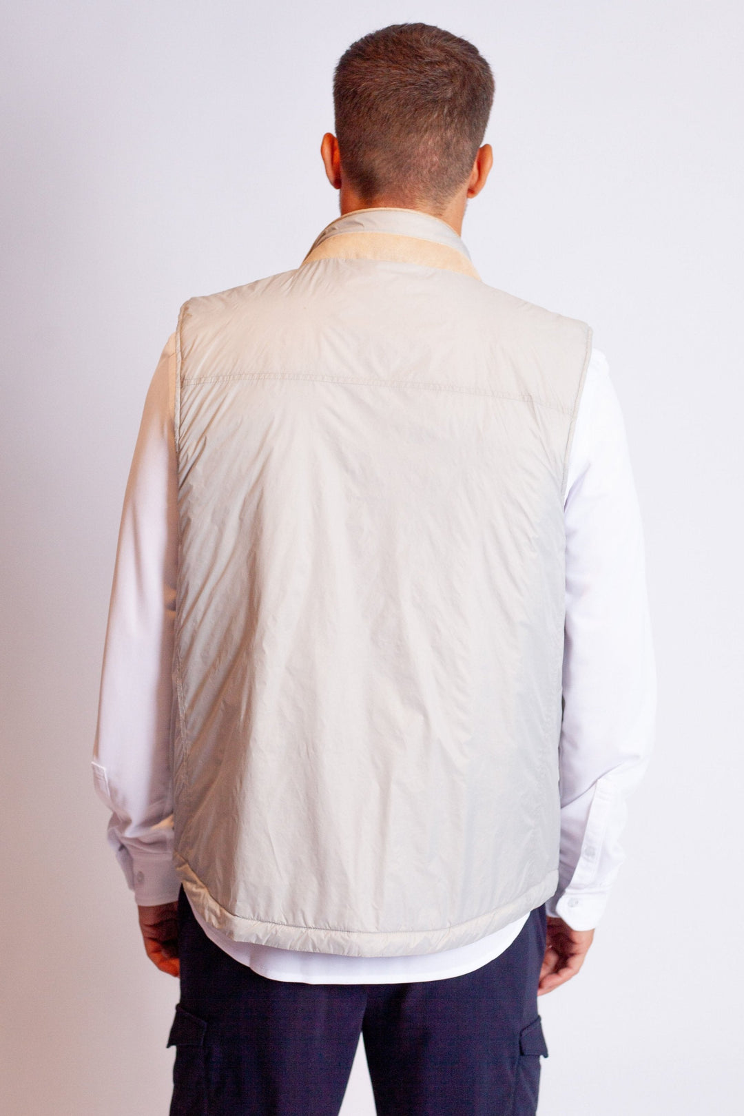 Buki Tech Vest in Silver Grey - Coats &amp; Jackets-Buki