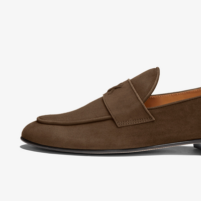 Men's Chocolate Suede Centesimo