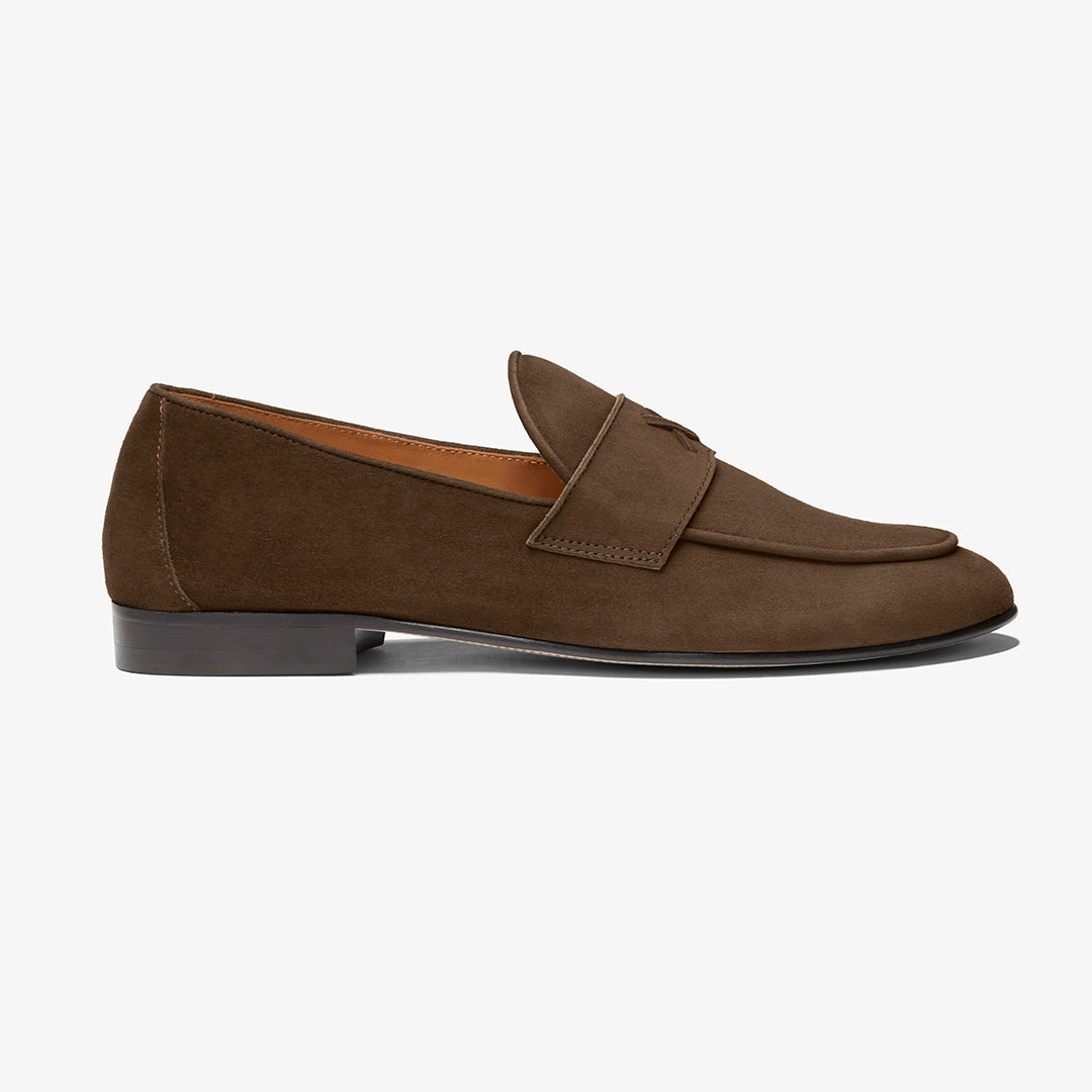 Men's Chocolate Suede Centesimo