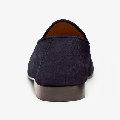 Men's Navy Suede Centesimo