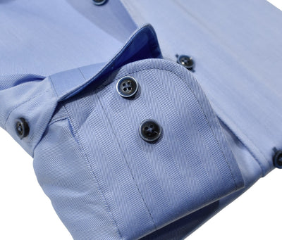 Impeccable craftsmanship and ultra soft cotton make this rich, sophisticated herringbone pattern a must-have. By Marcello.