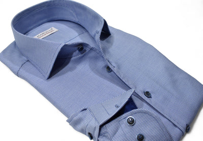 Marcello fine royal hounds tooth shirt.