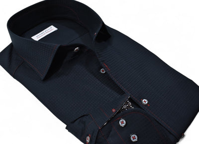 Marcello black studio shirt.