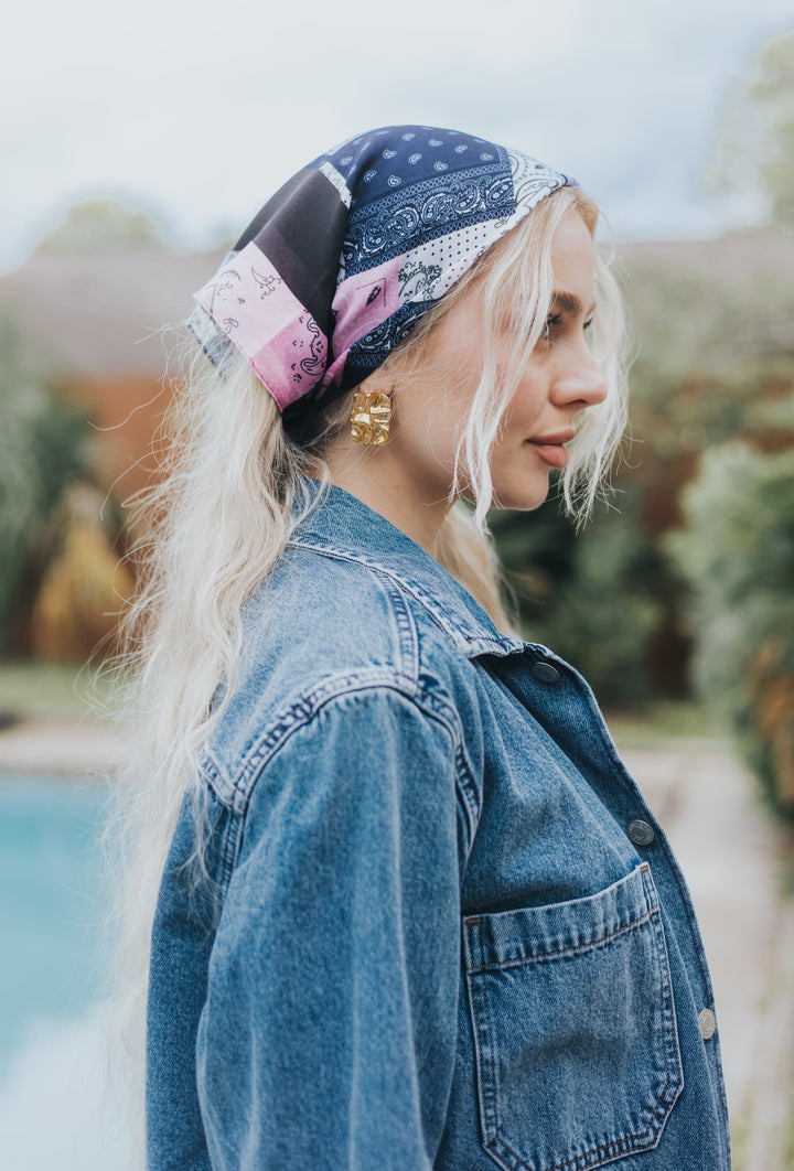 Patchwork Poise Bandana
