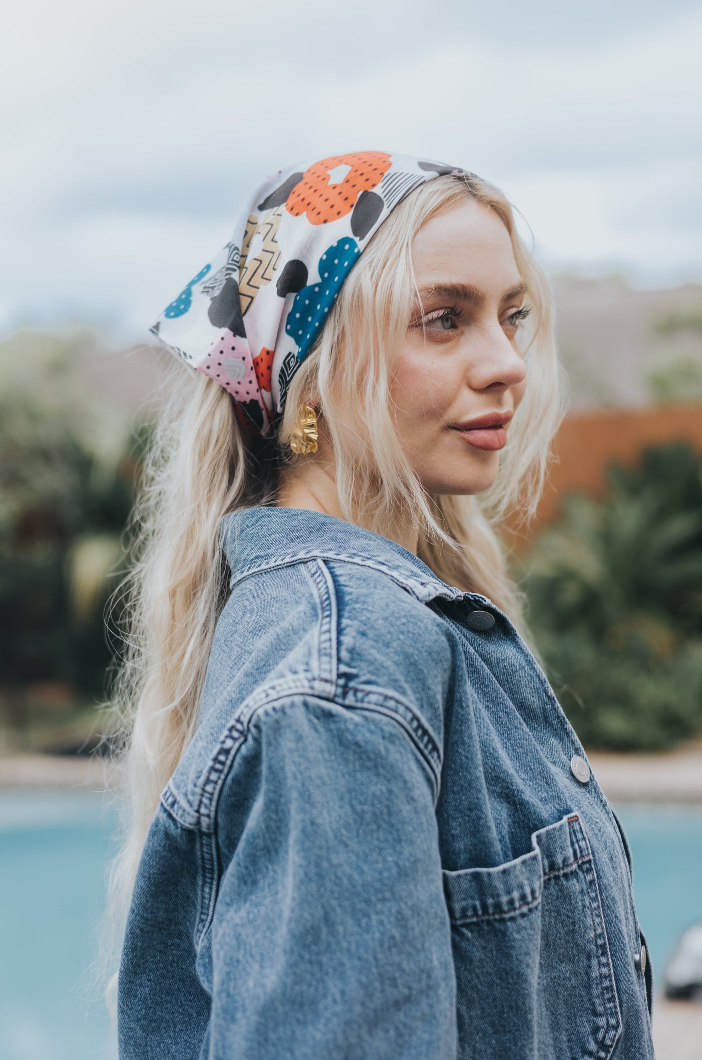 Wildflower Waltz Bandana