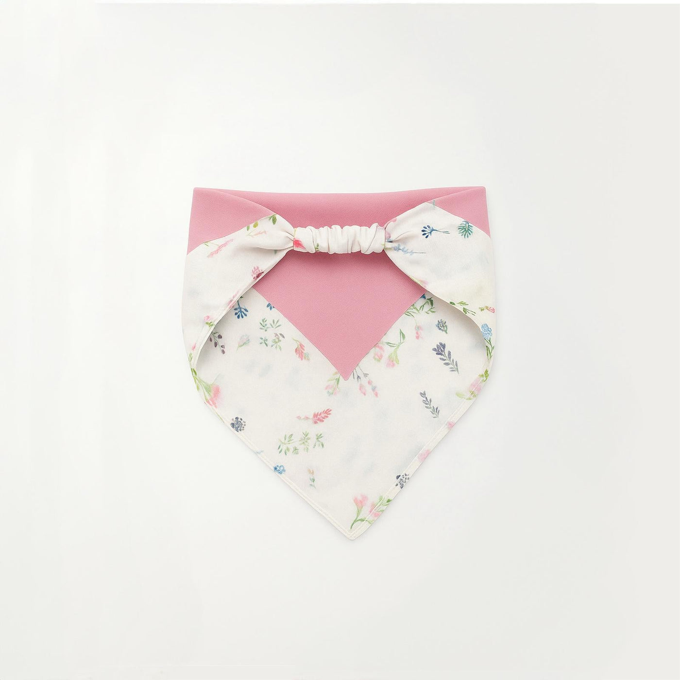 Framed in Florals Blush Headband Bandana