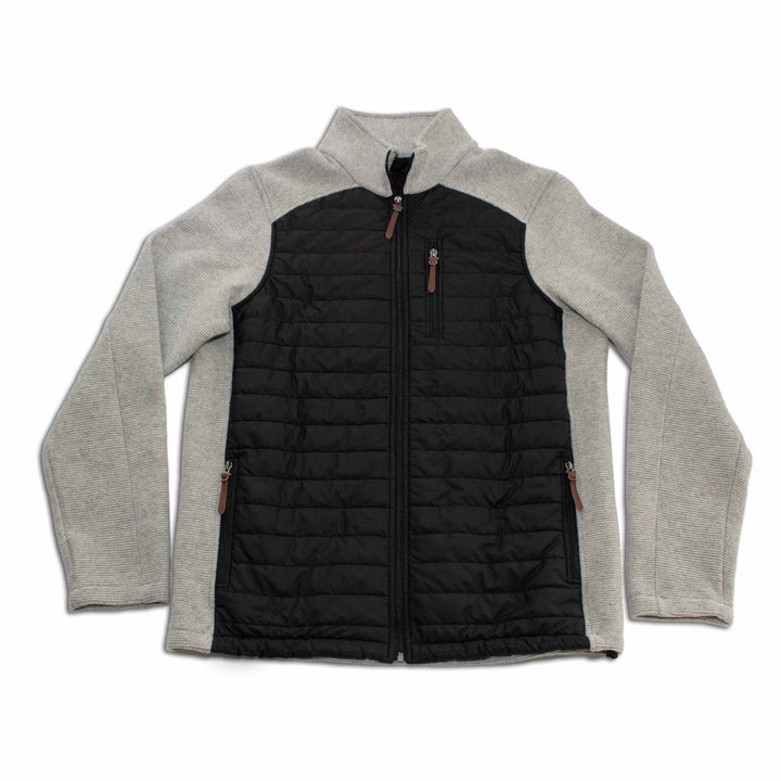 Windstopper Quilted Jacket - Natural Heather &amp; Black