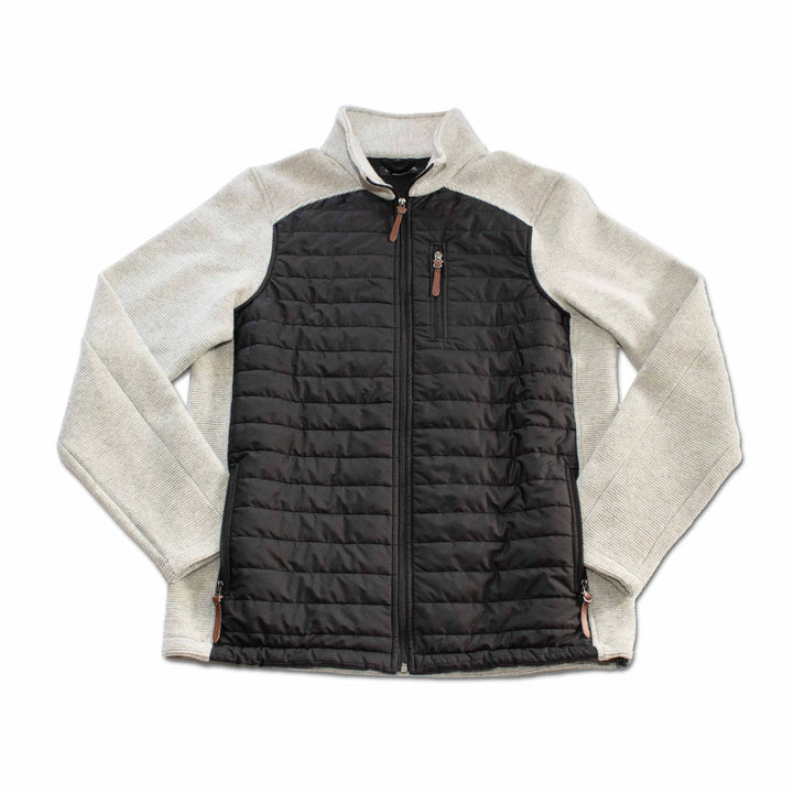 Windstopper Quilted Jacket - Natural Heather &amp; Black