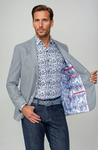 Hampton Navy Stretch Blazer - 7 Downie St.®