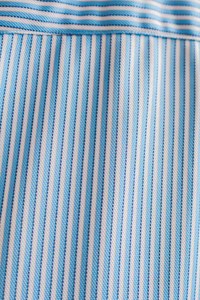 Hansen Stripe Tech Shirt-Long Sleeve Shirts-Buki-print detail